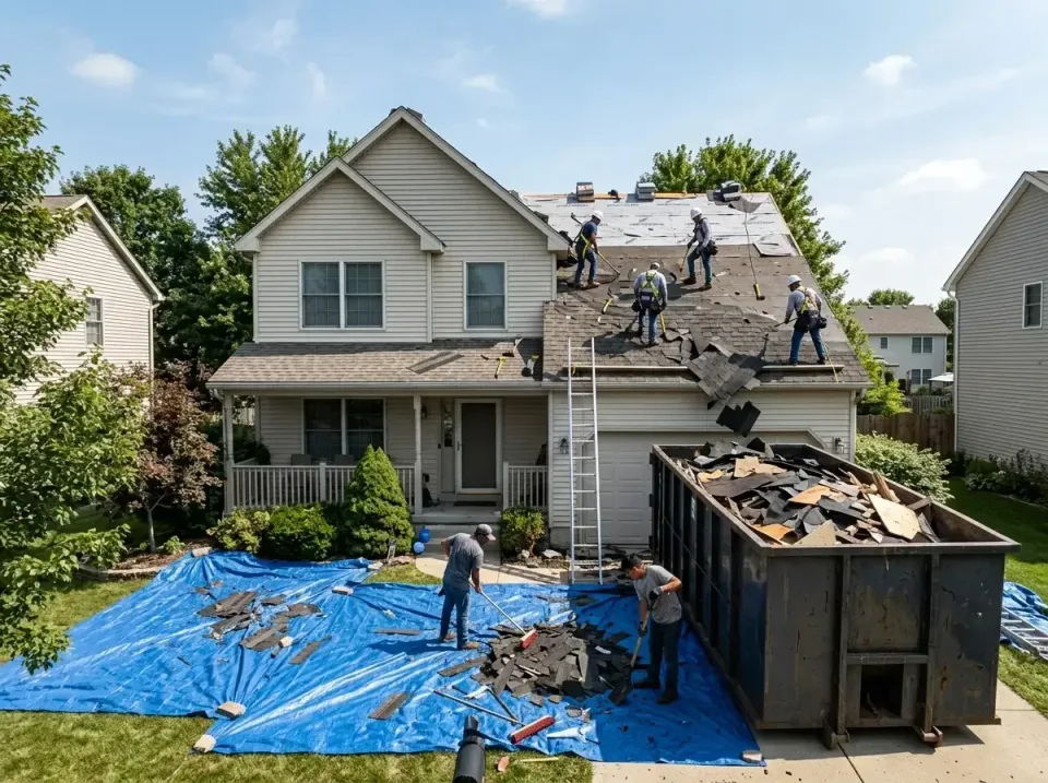 roof-replacement-debris-remova-004 — frequently asked questions, Cheapest Dumpster Rentals in Riverside, IL